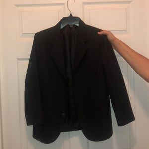 Boys Black Sport-coat
